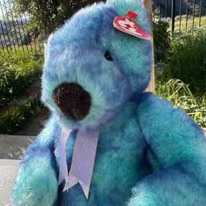 Ty Plush Toy in Teal and Purple